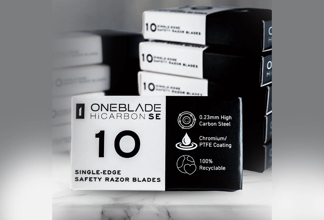 OneBlade HiCarbon SE Safety Razor Blades