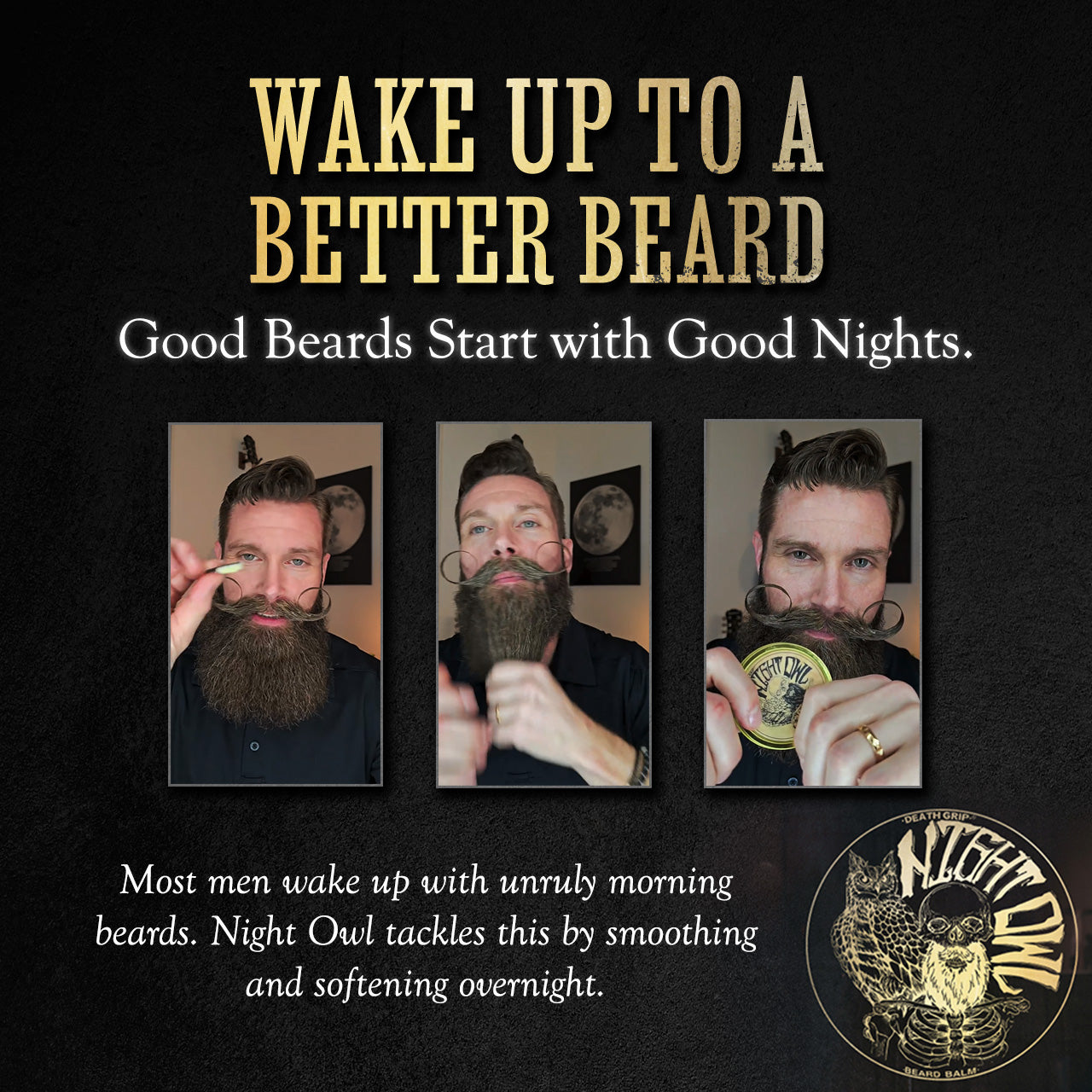 Best Beard Balm - Citrus Scented Night Owl
