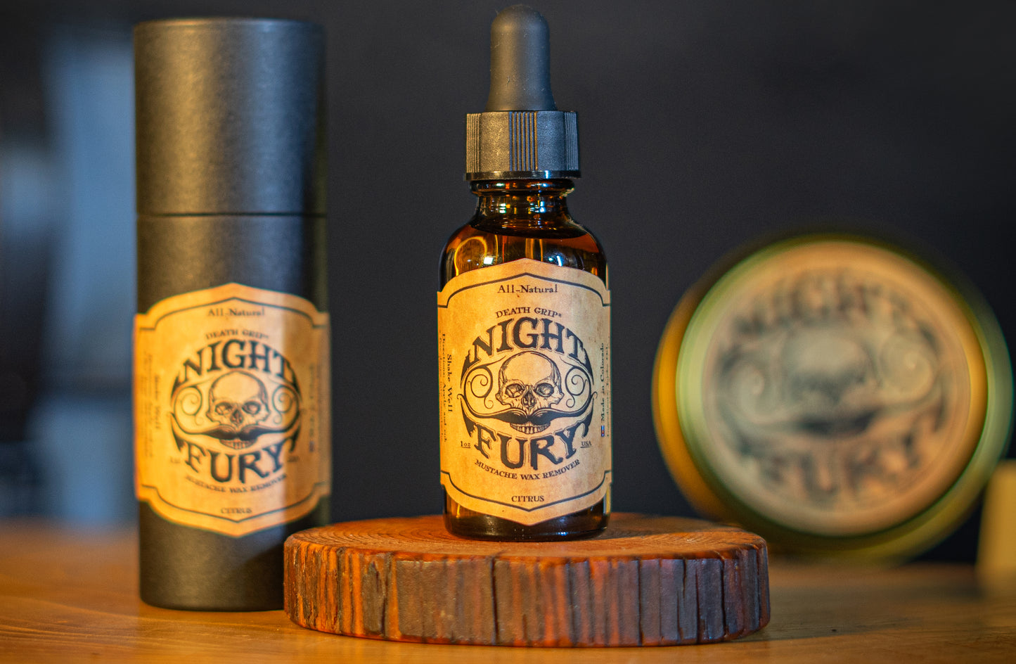 Death Grip Night Fury Mustache Wax Remover