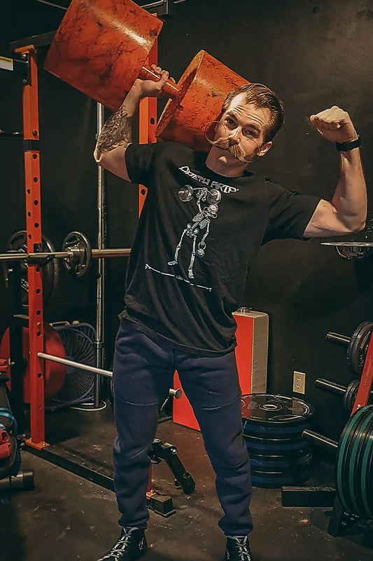 Death Grip x Hunter Kelly Skeleton Shirt