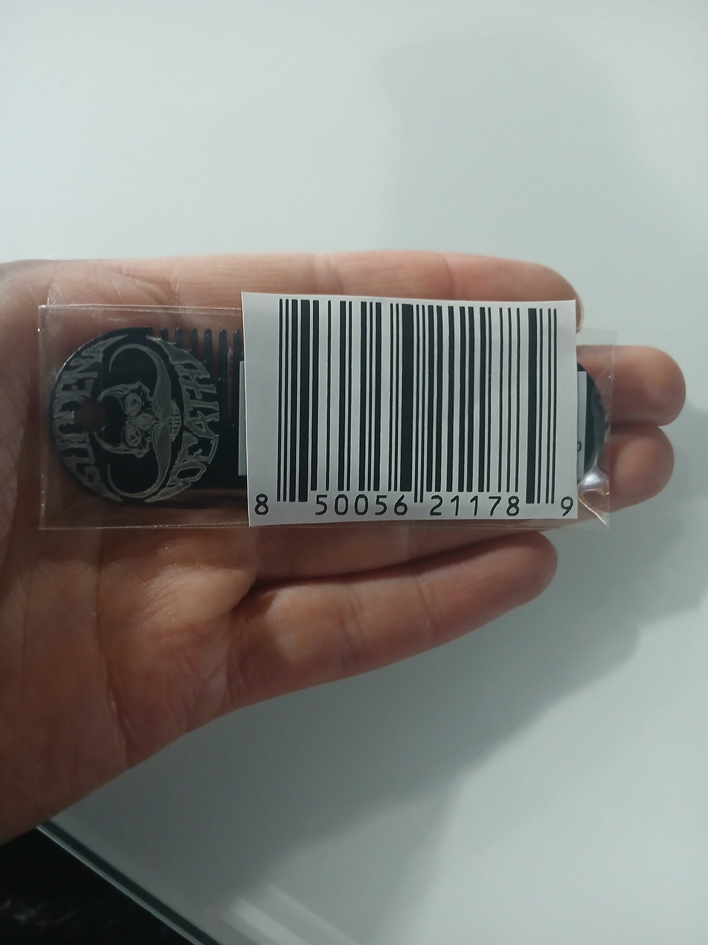 Metal Mustache & Beard Pocket Comb | Death Grip Wax