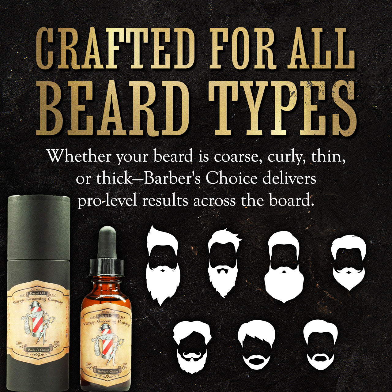 Best Beard Oil | Barber's Choice Oil | (1oz) All-Natural