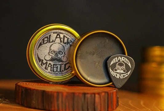 Black Moustache Wax | Bare Bones