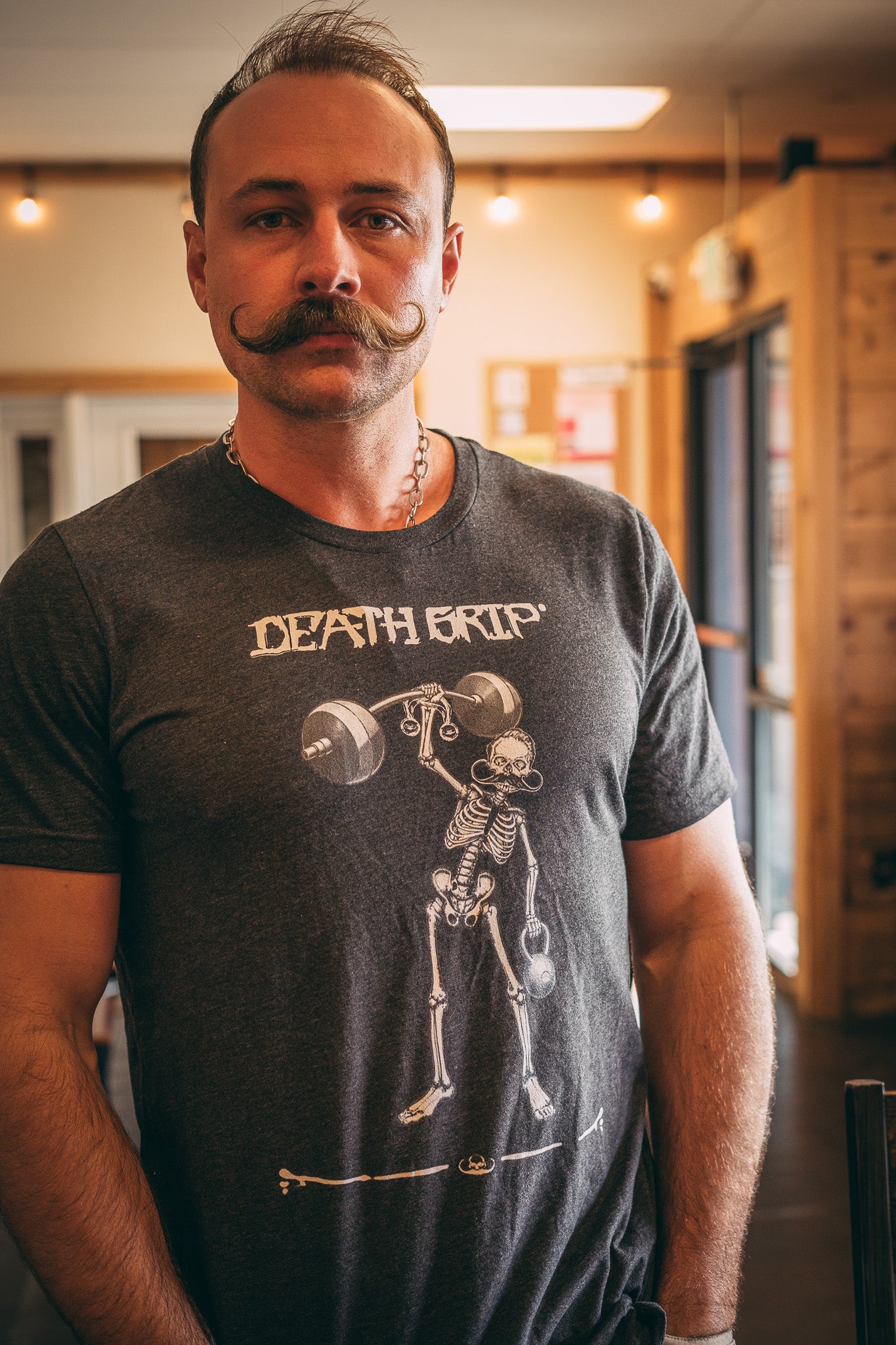 Death Grip x Hunter Kelly Skeleton Shirt