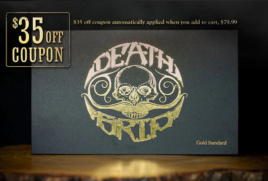 Mustache Grooming Kit - The Gold Standard By Death Grip Wax