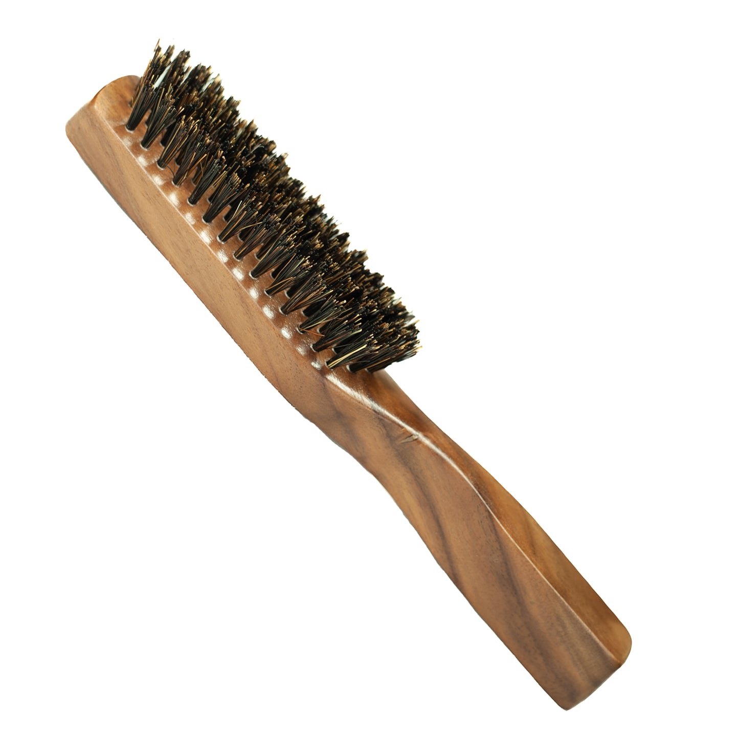 Wooden Death Grip Handle Head, Beard & Mustache Brush