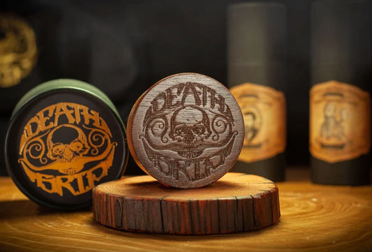Buy The Small Round Beard and Mustache Brush with Travel Case