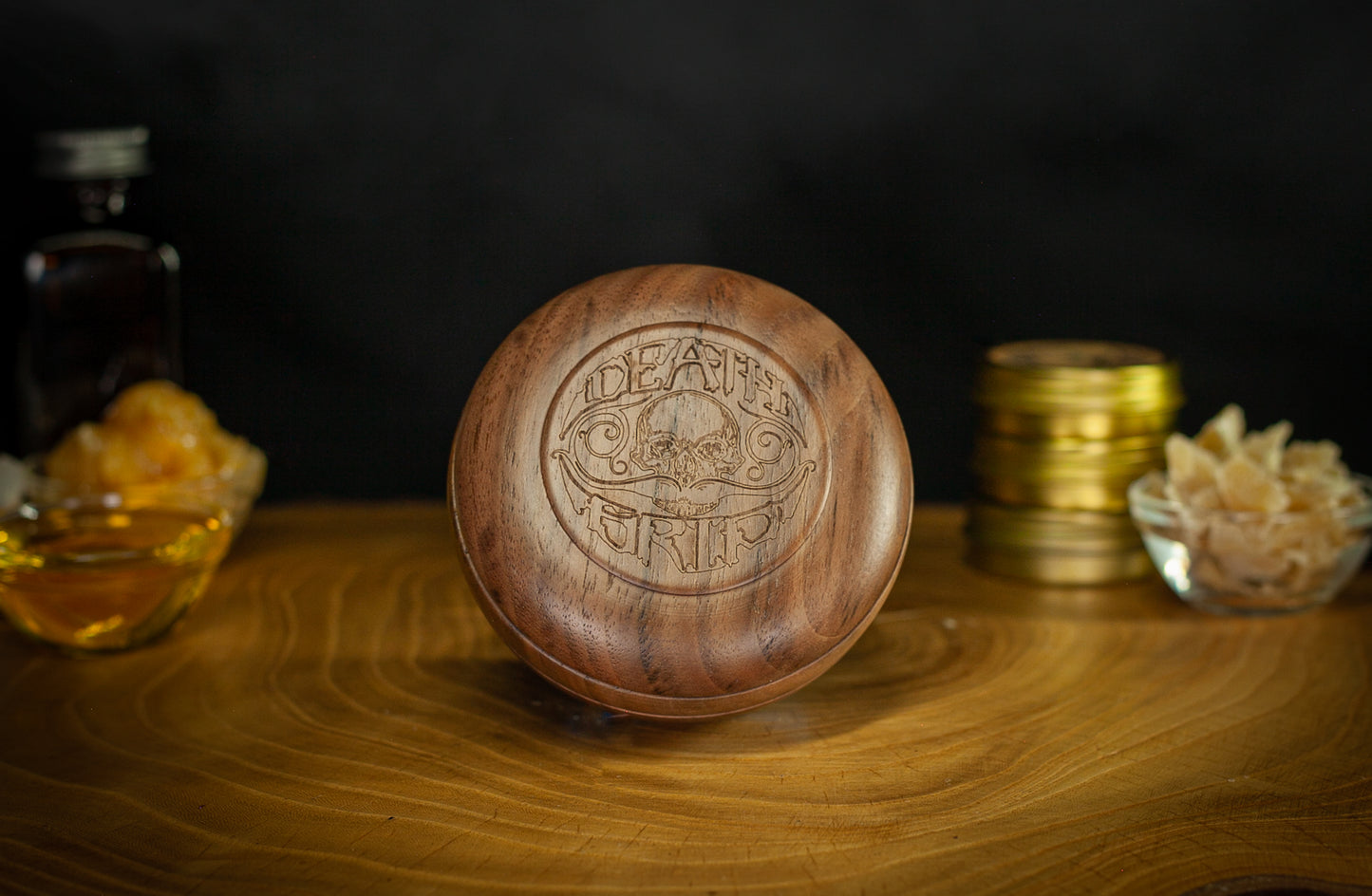 Death Grip Wooden Shave Bowl