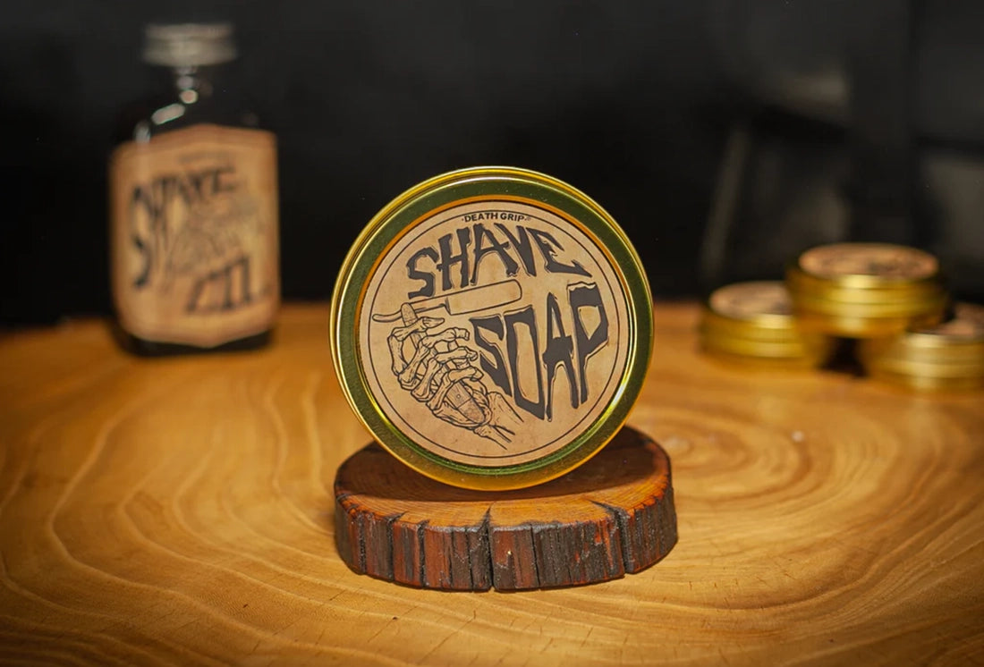 Best Shave & Body Bar Soap For Men | Tea Tree Shaving Soap African Black 4oz Bar