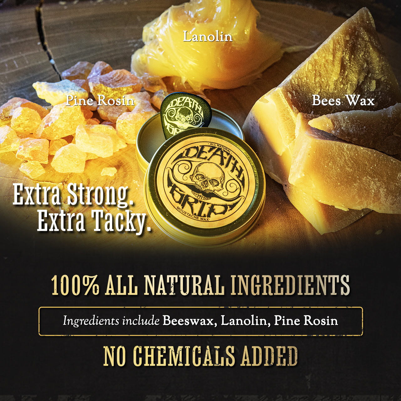 Best Mustache Wax | Death Grip Wax