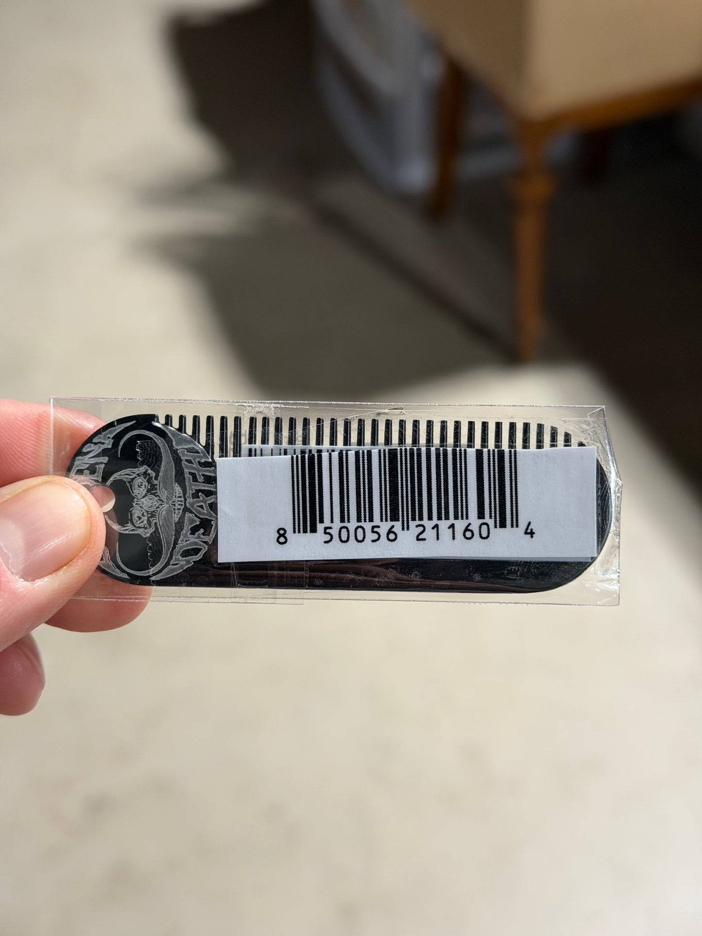 Metal Mustache & Beard Pocket Comb | Death Grip Wax