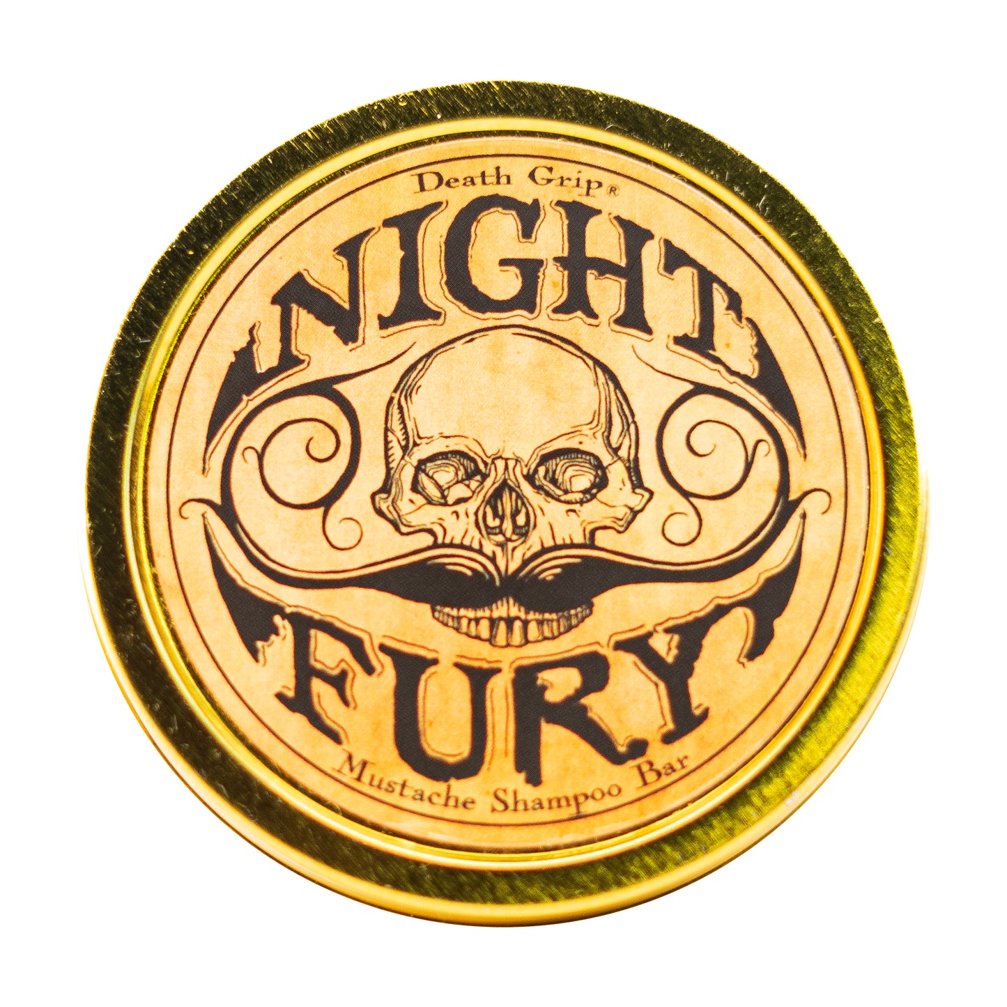 Night Fury Beard & Mustache Wash Bar – Citrus Scented Solid Shampoo for Men’s Facial Hair – Removes Wax Buildup, Softens Beard, and Cleans Mustache