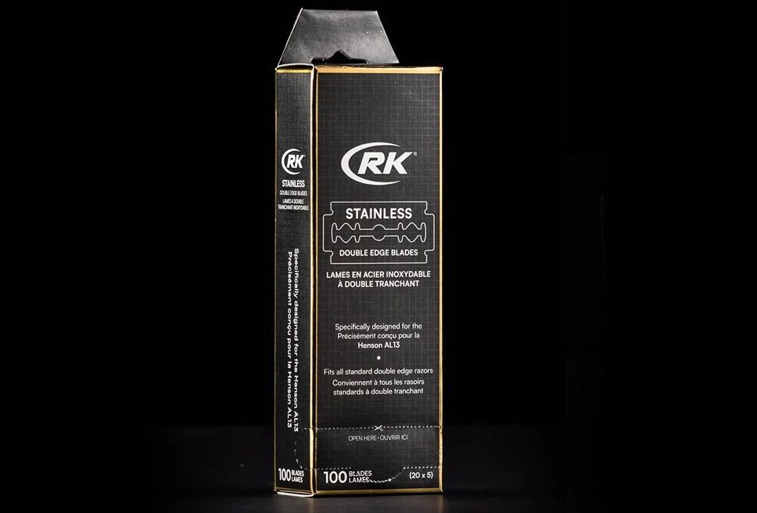 RK Shaving Stainless DE Razor Blades (100 count)