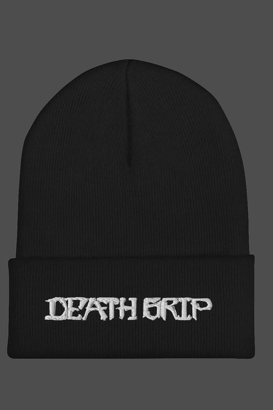 Death Grip Beanie w/ Embroidered Death Grip Logo
