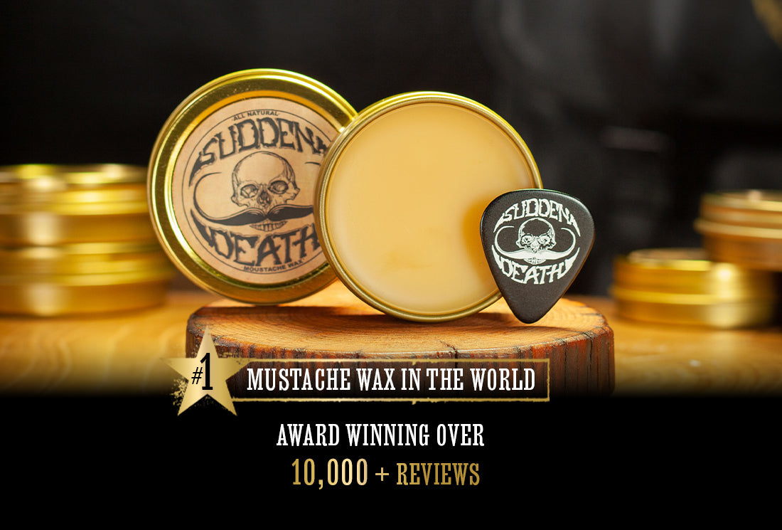 Mustache Wax Gift Set by Death Grip Wax