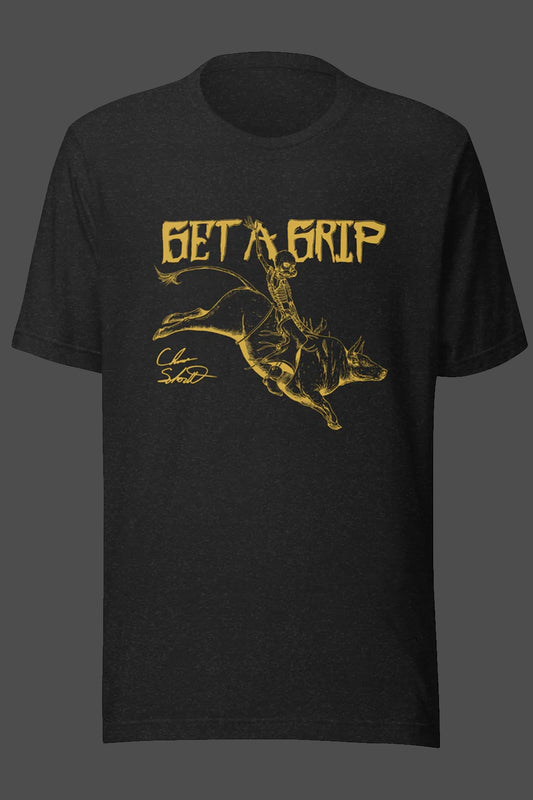 Chance Schott Bull Shirt Black & Gold