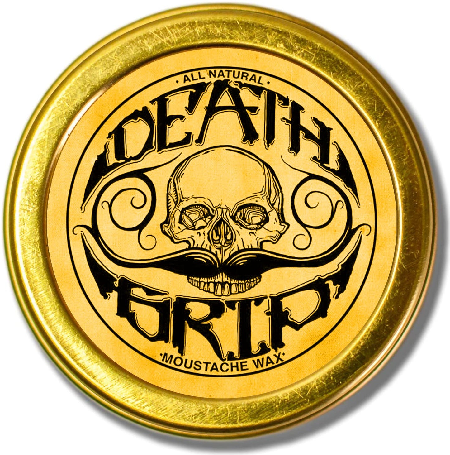 Death Grip Extra Strong Hold Mustache Wax and Night Fury Mustache Wax Remover Oil Set