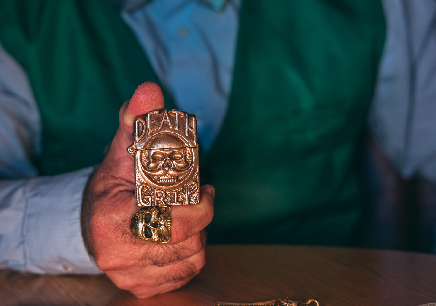 Limited Edition Bronze Death Grip Lighter