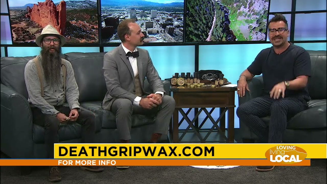 DeathGripWax.com Takes Center Stage on Fox 21, Elevating Men's Grooming and Stirring Mustache Mania Nationwide