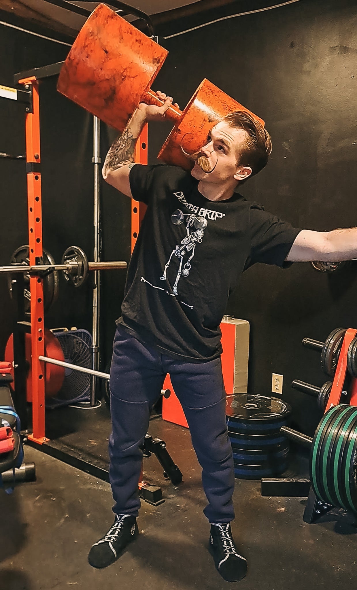 Death Grip x Hunter Kelly Skeleton Shirt