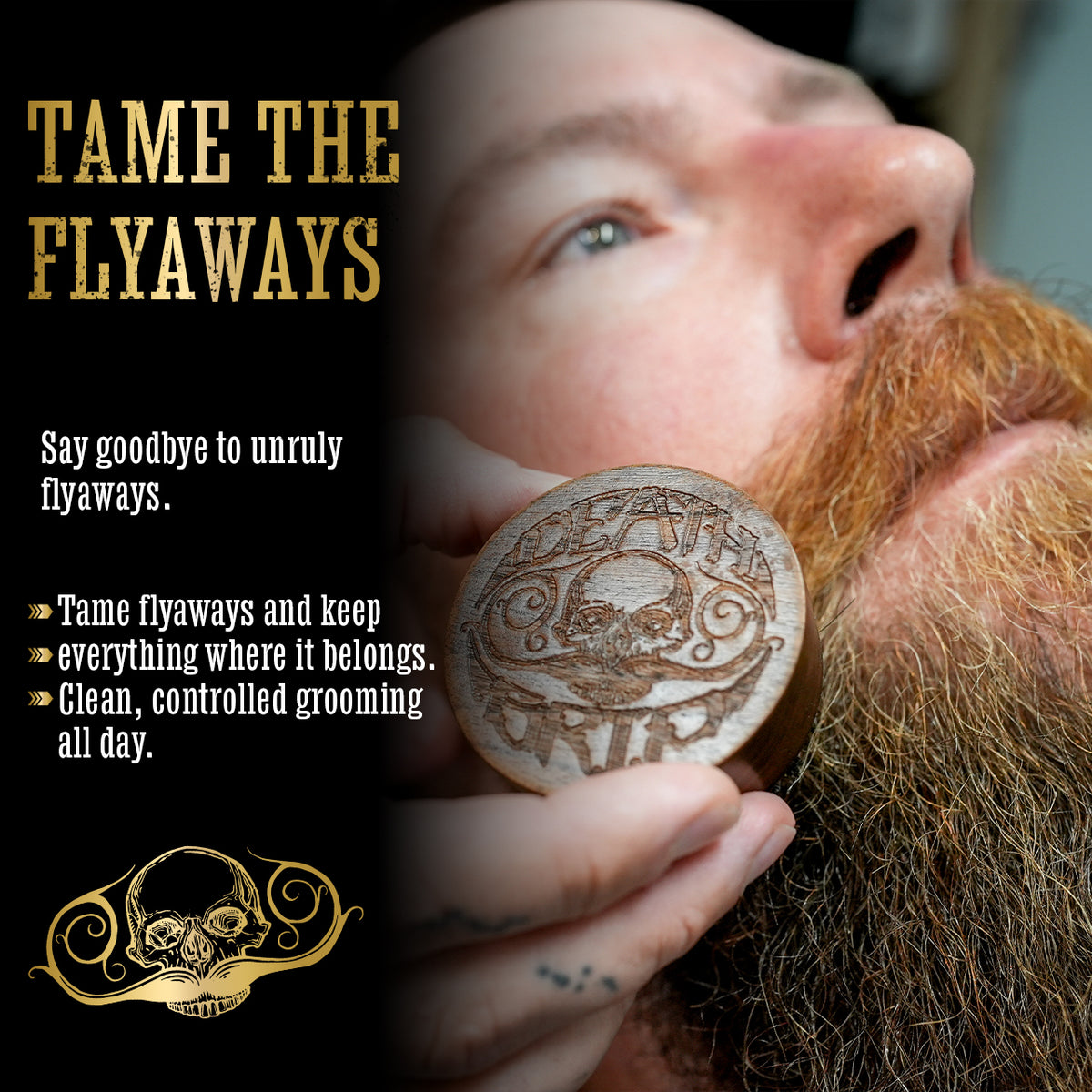 Death Grip beard grooming kit