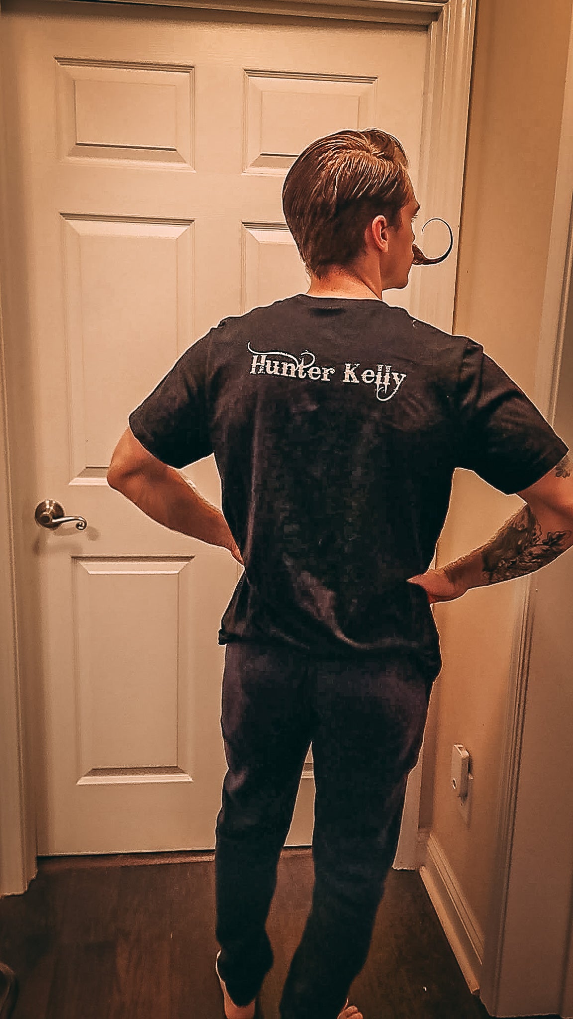 Death Grip x Hunter Kelly Skeleton Shirt