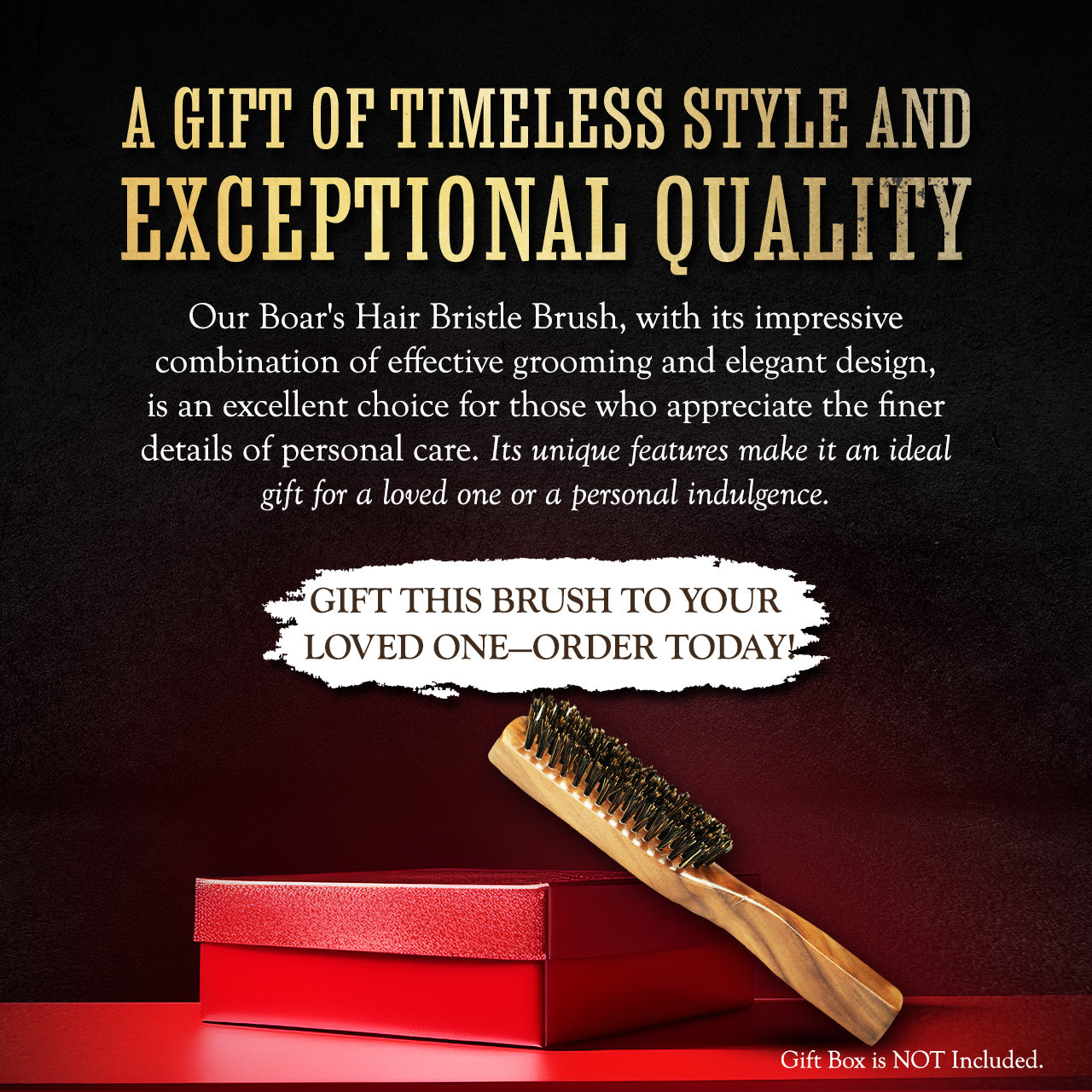Wooden Death Grip Handle Head, Beard & Mustache Brush