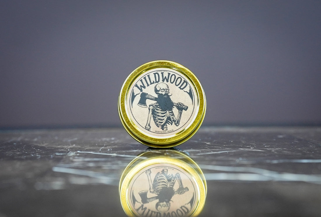 Wildwood Mustache Balm by Death Grip Natural Styling & Conditioning 1oz