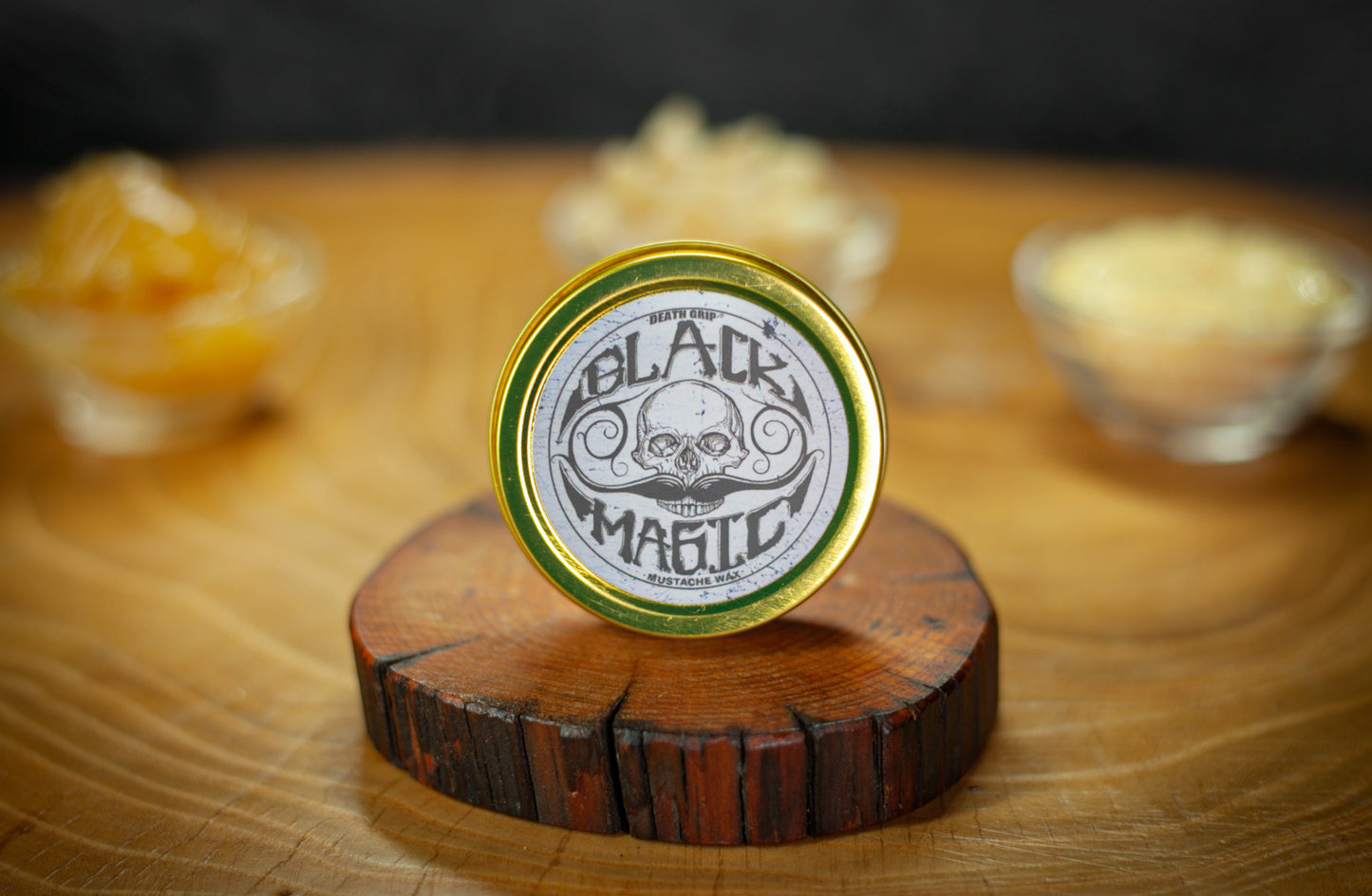 Black Moustache Wax | Death Grip