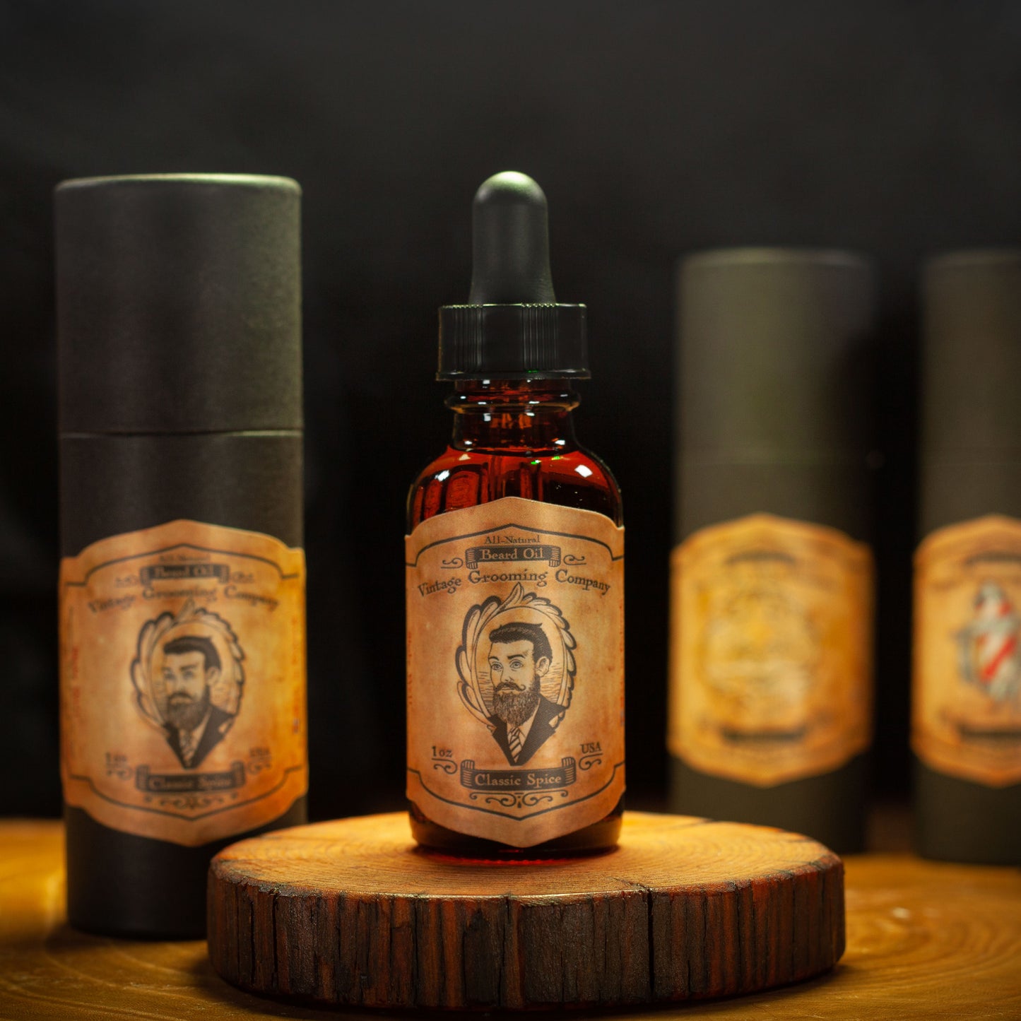 Classic Spice Beard Oil (1oz) All-Natural