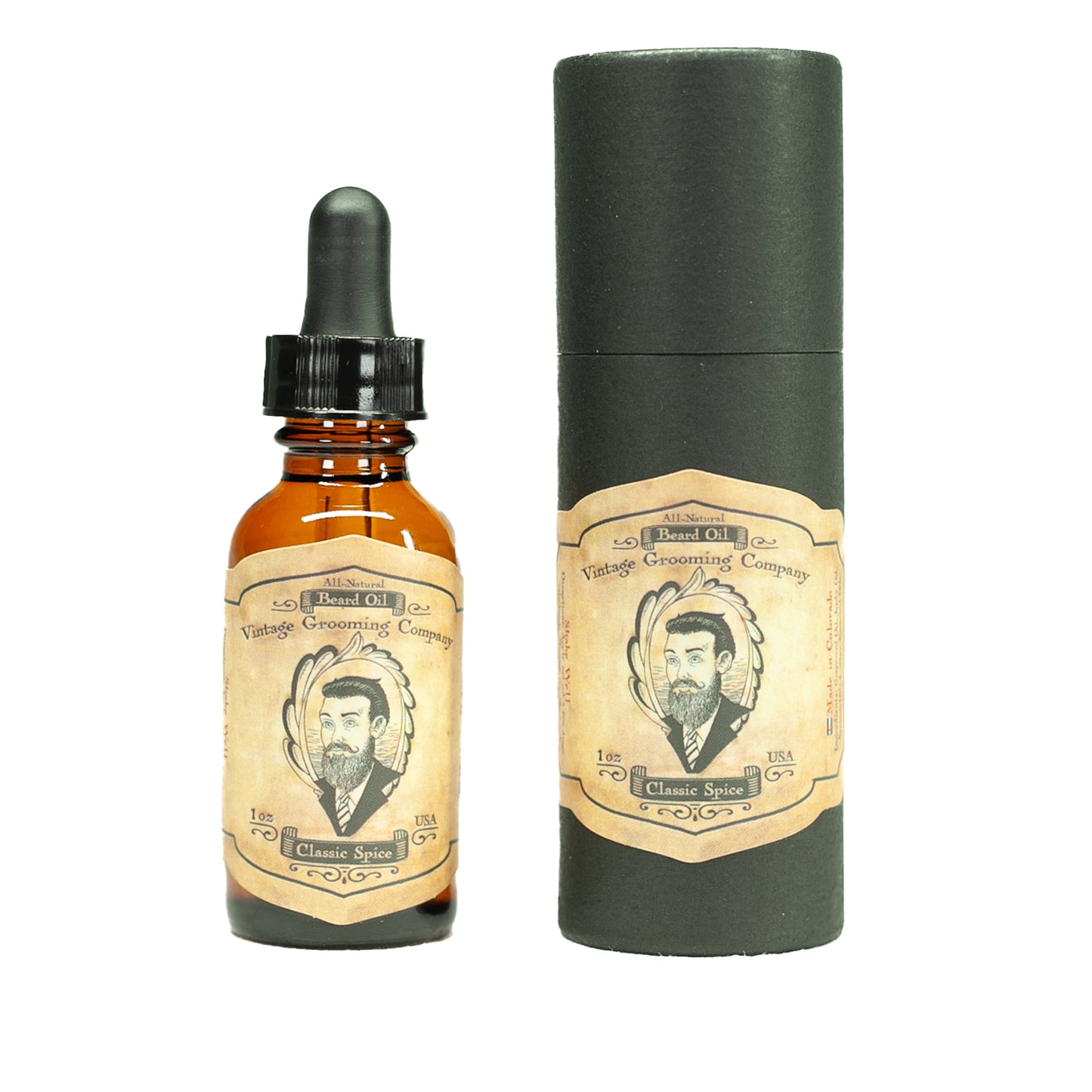 Classic Spice Beard Oil (1oz) All-Natural