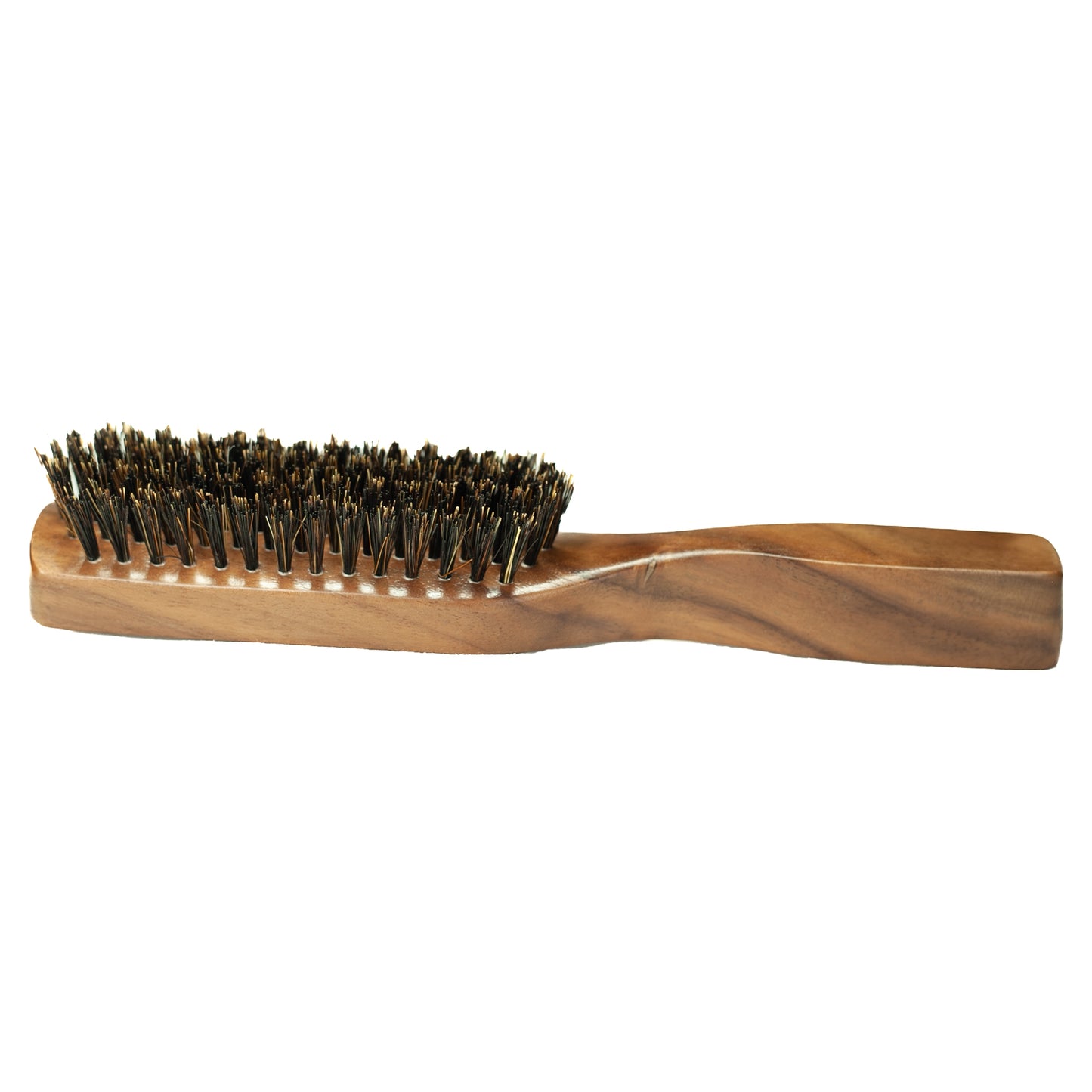 Wooden Death Grip Handle Beard & Mustache Brush