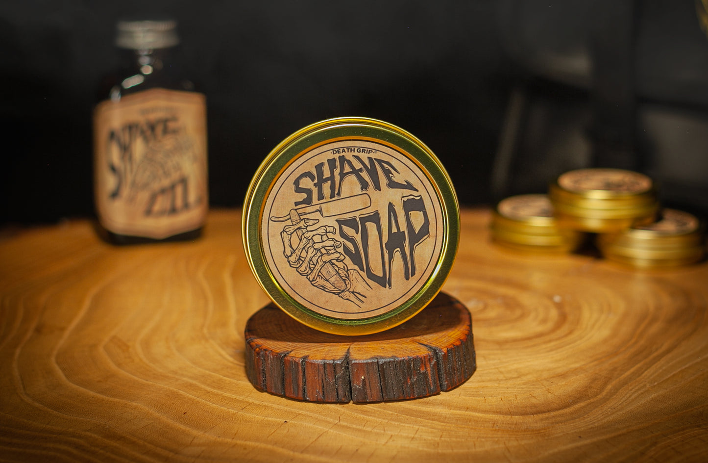Best Shave & Body Bar Soap For Men | Tea Tree Shaving Soap African Black 4oz Bar