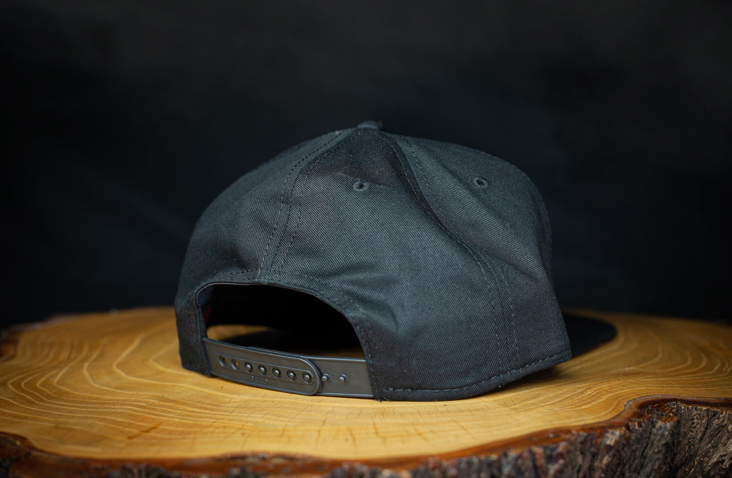Death Grip Skull Hat | Baseball Cap with Skull Logo Design | Skullcap Back Snap for Men Women & Young Adults Mustache Wax Snapback Black
