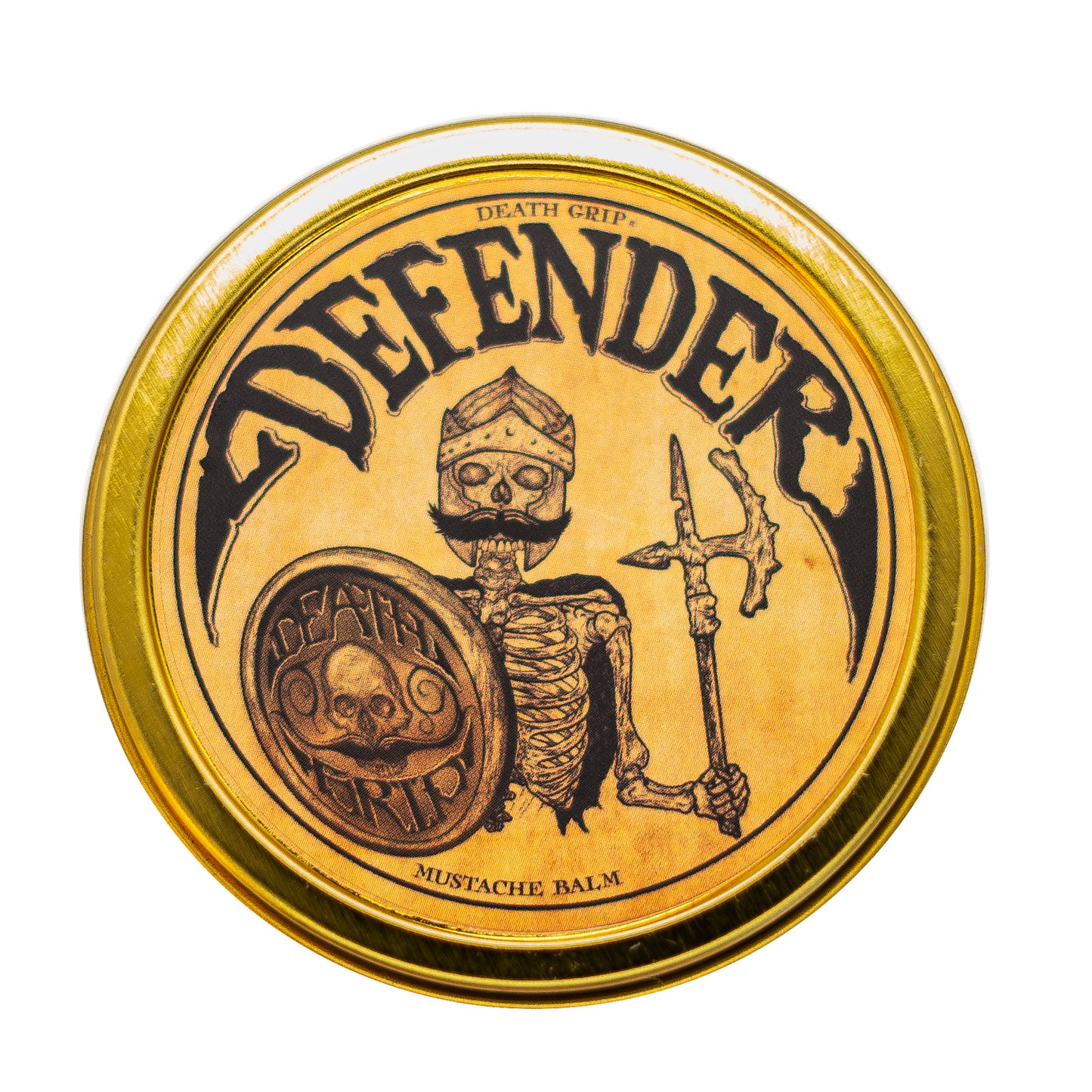 Defender Mustache Balm For Mens Moustaches | 2 oz Tin