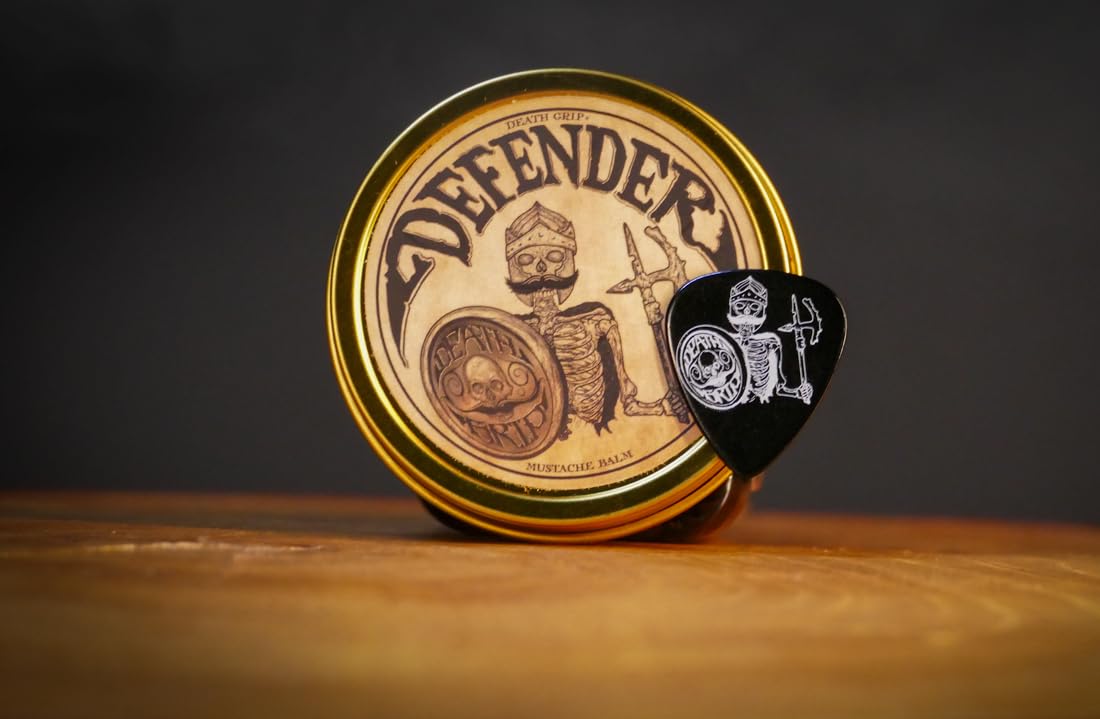 Defender Mustache Balm by Death Grip Natural Styling & Conditioning 1oz