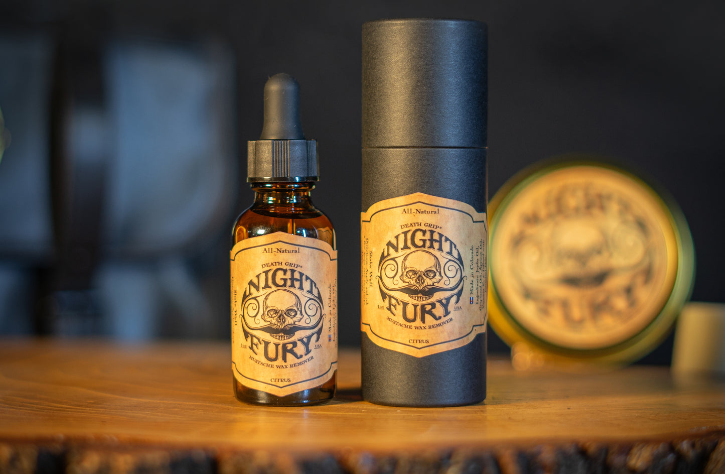 Death Grip Night Fury Mustache Wax Remover