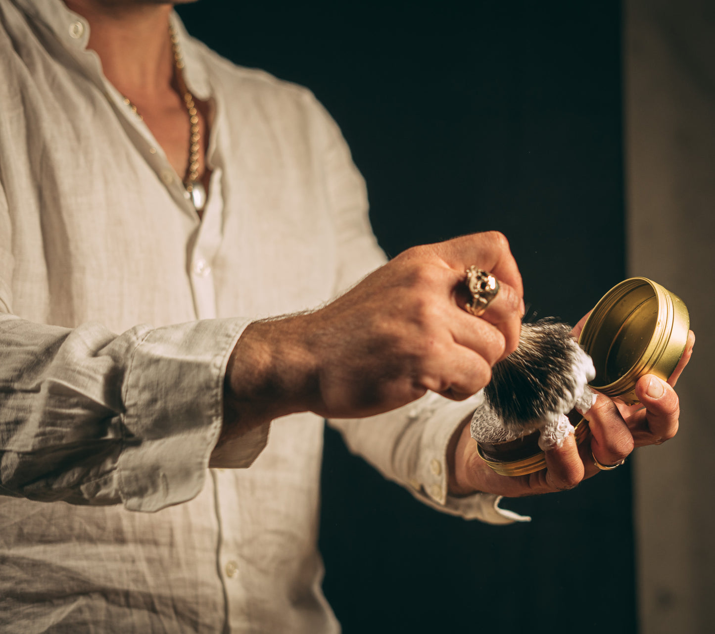 Death Grip Wood Handle Shave Brush