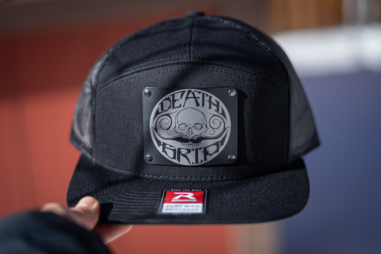 Limited Edition Platinum Patch Death Grip Hat (Buy One Get Free Bumper Sticker While Supplies Last)