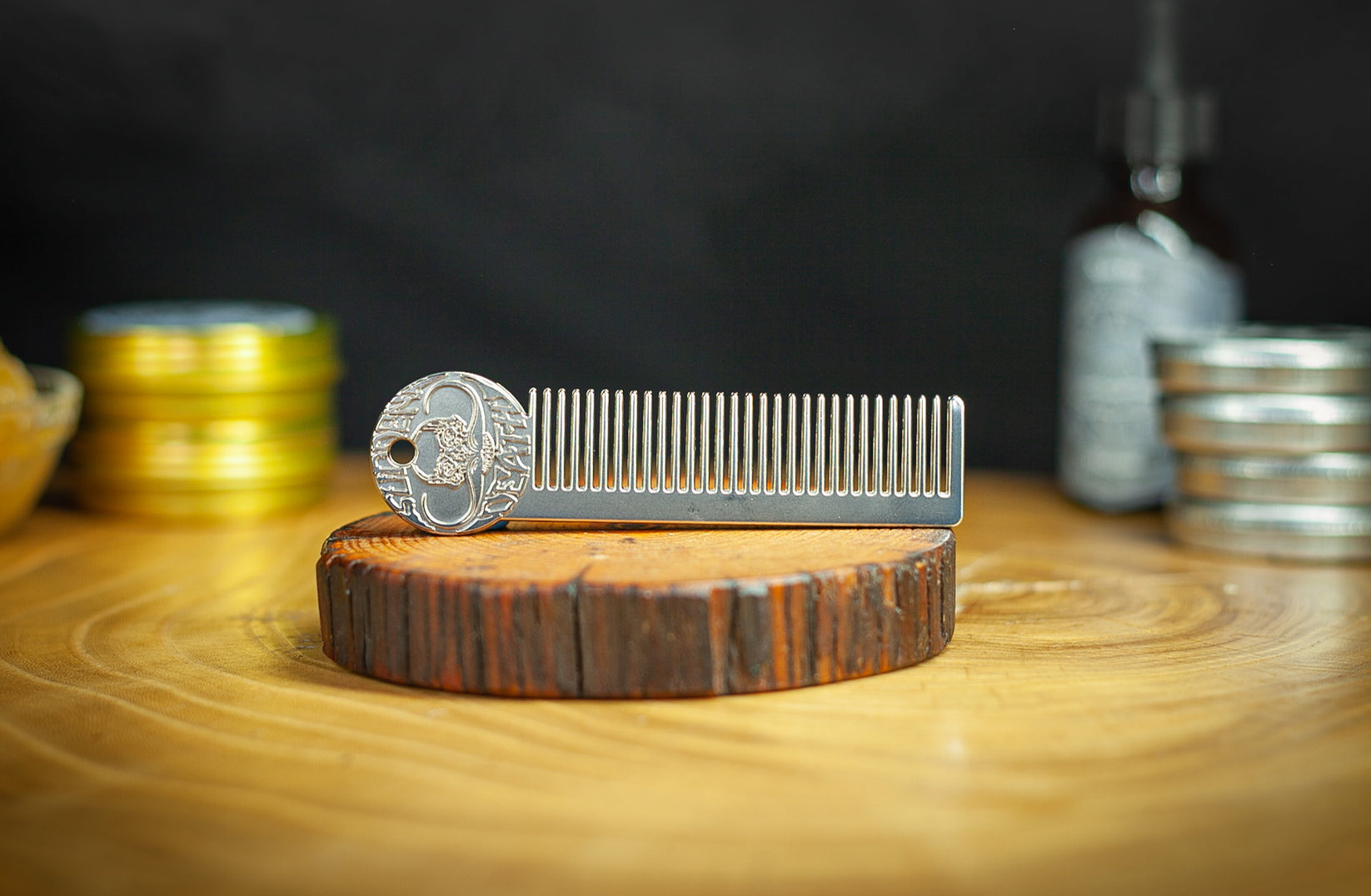 Death Grip Platinum EDC Mustache Wax Kit Refillable Wax Inserts