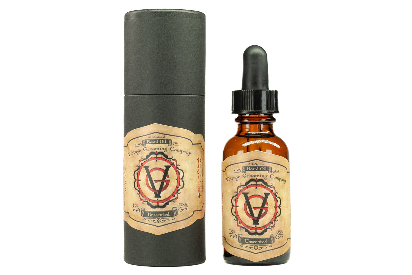 Unscented Beard Oil (1oz) All-Natural