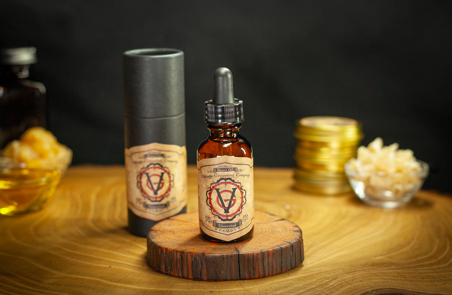 Unscented Beard Oil (1oz) All-Natural