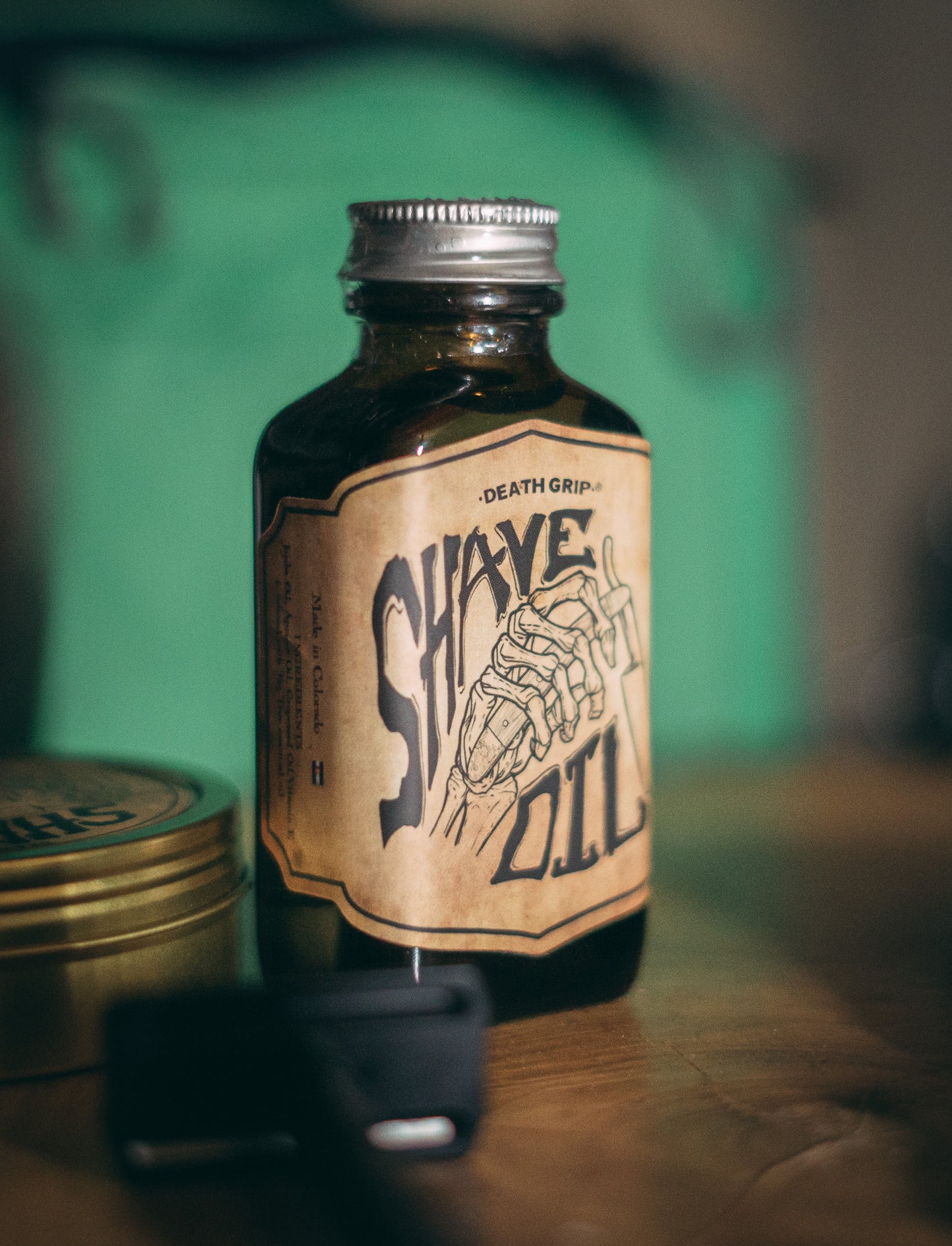 Vintage All-Natural Shave Oil, Tea Tree (3oz)