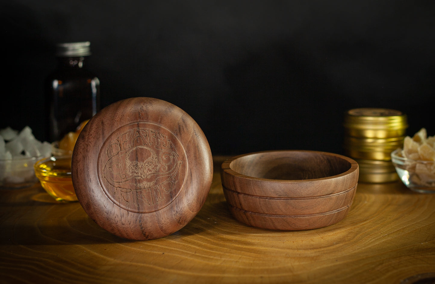 Death Grip Wooden Shave Bowl