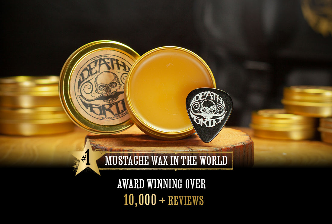 Mustache Wax Gift Set by Death Grip Wax