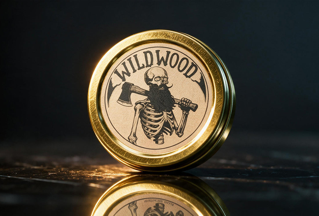 Wildwood Mustache Balm by Death Grip Natural Styling & Conditioning 1oz
