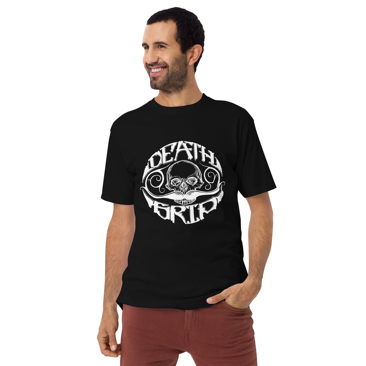 Death Grip Heavyweight T-shirt (Black)