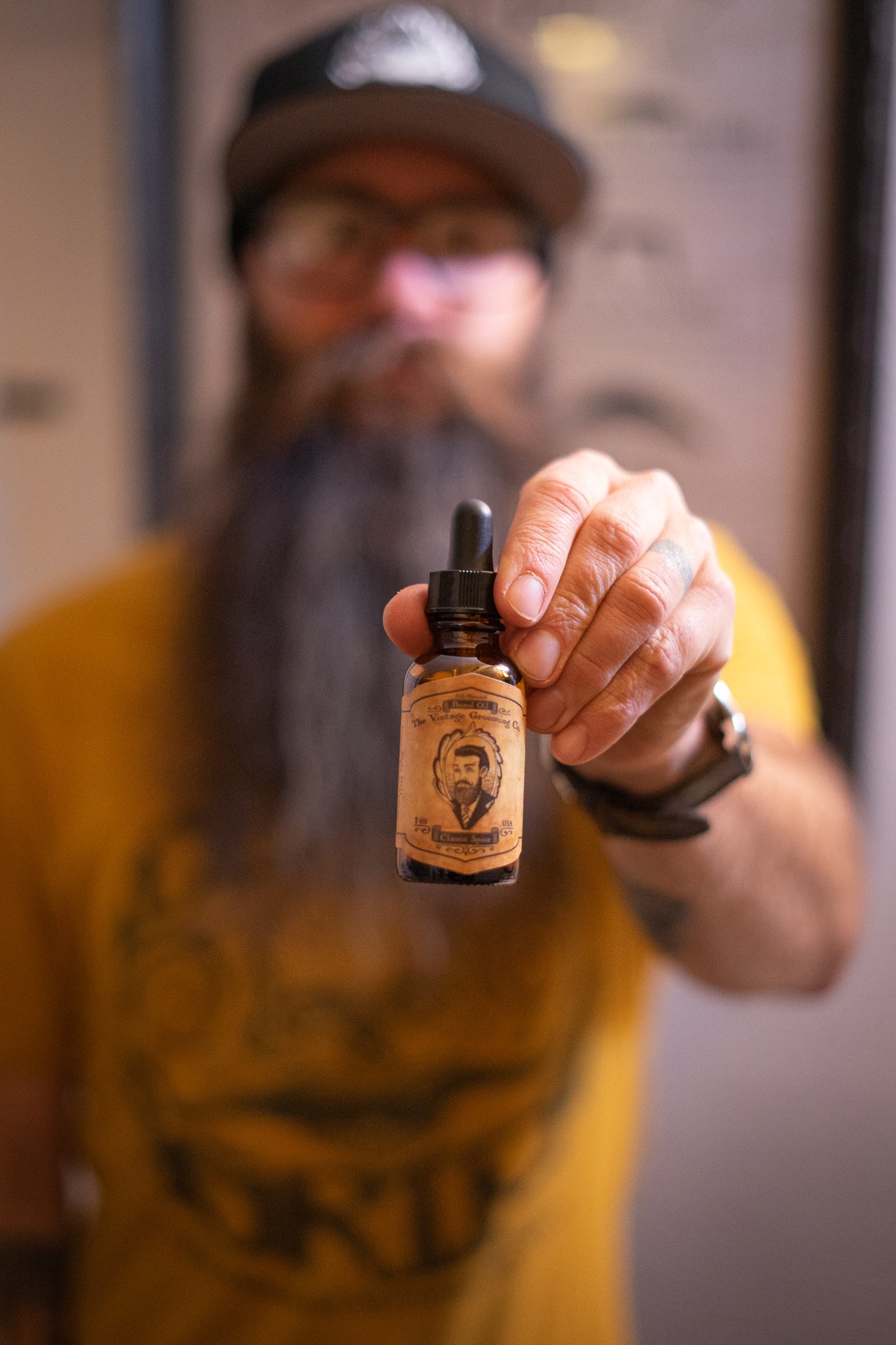 Classic Spice Beard Oil (1oz) All-Natural