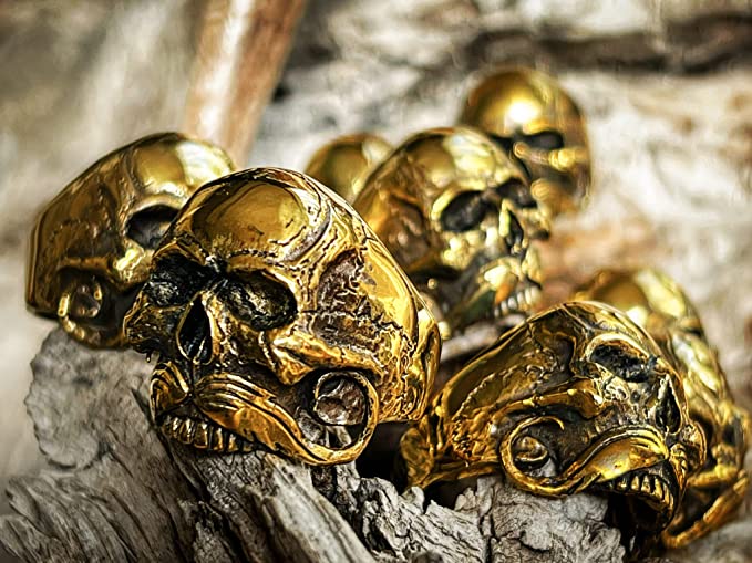 Death Grip Brass Ring