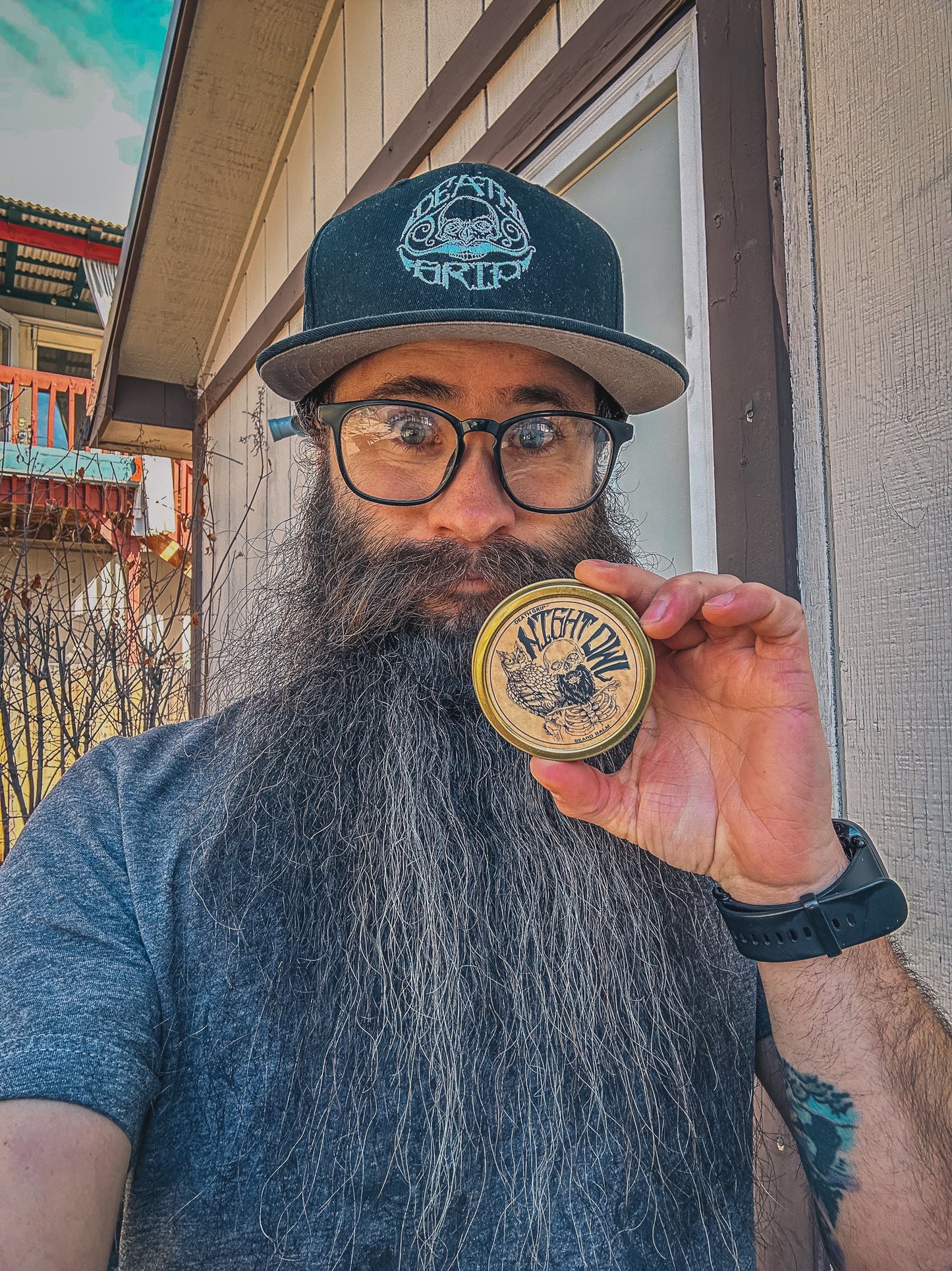 Night Owl Unscented Beard Balm